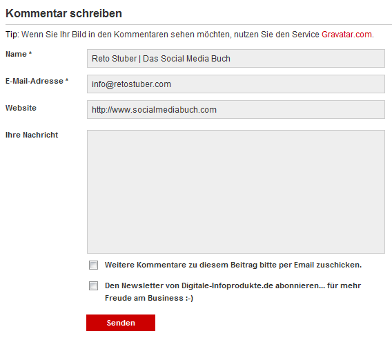 KommentarfunktionDigitaleInfoprodukte